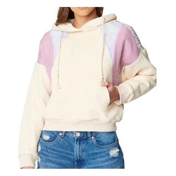 BlankNYC Good Lookin
Patchwork Hoodie Sweatshirt Mixed‎ Pattern Size Medium - Picture 1 of 8
